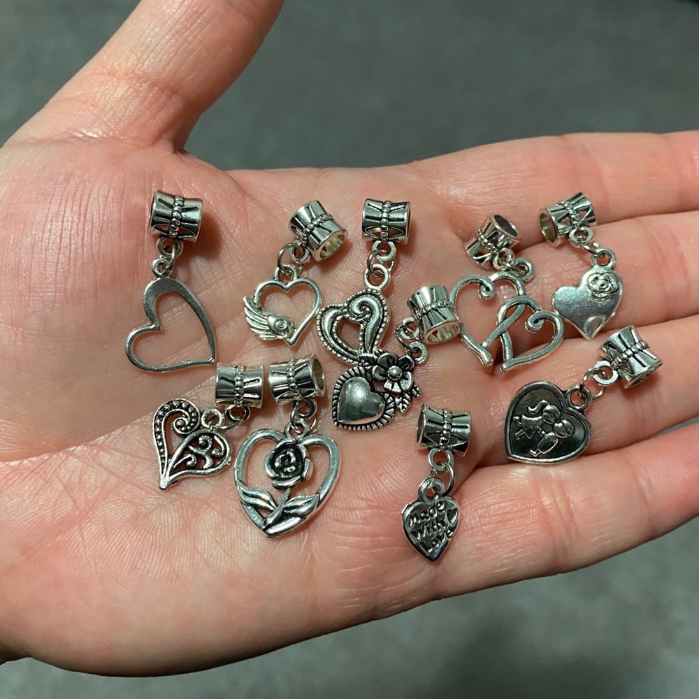 10 pcs pandora charm Tibetan